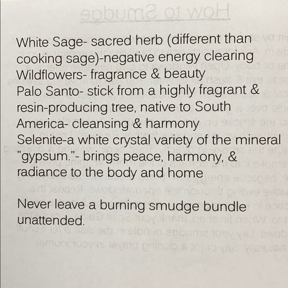 White Sage Smudge Bundle - Picture 8 of 8